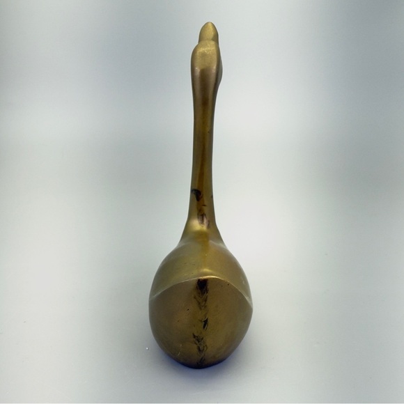 Vintage Penco MCM Brass Swan Figurine - Picture 2 of 7